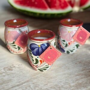 Agua de Sandía –  Soy Candle in Cantarito Clay Vessel